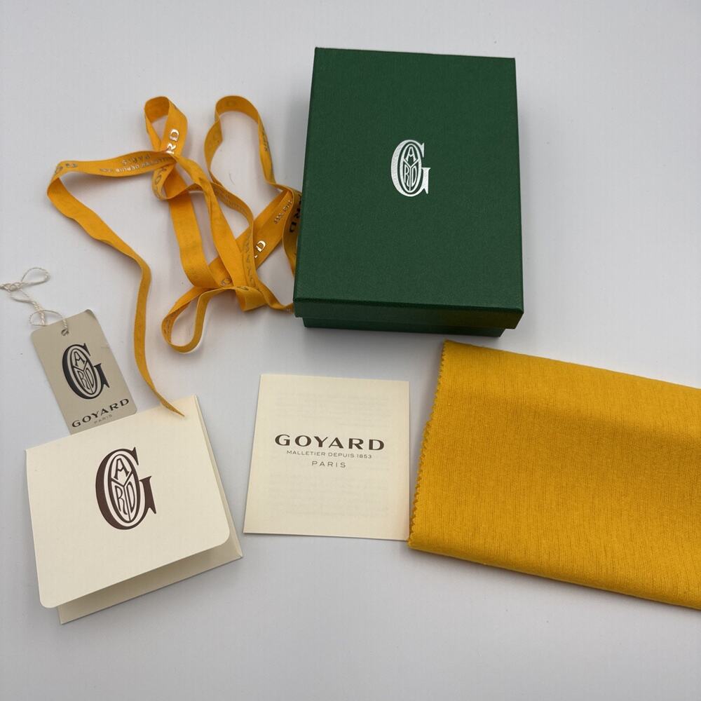 Goyard Empty Box - With Cloth And Paperwork- Preowned